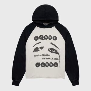 Homme Femme teary eyed hoodie